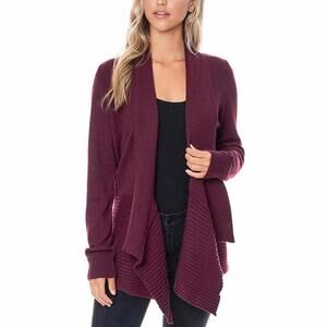 Fever Womens Waterfall Cardigan Size S